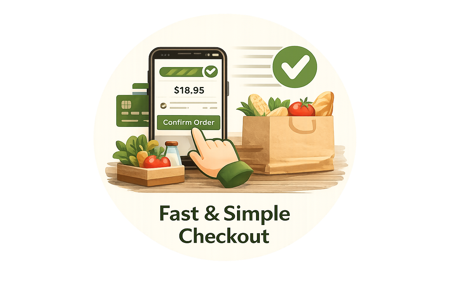 Fast & Simple Checkout