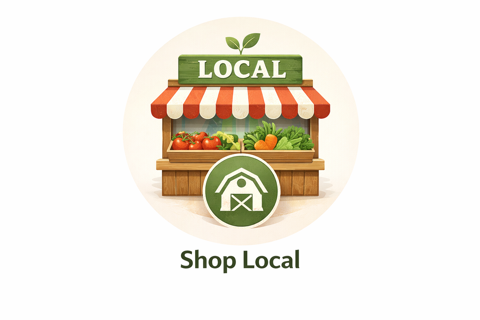 Shop Local  -  Farmers 